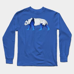 Galaxy Panda Bear Long Sleeve T-Shirt